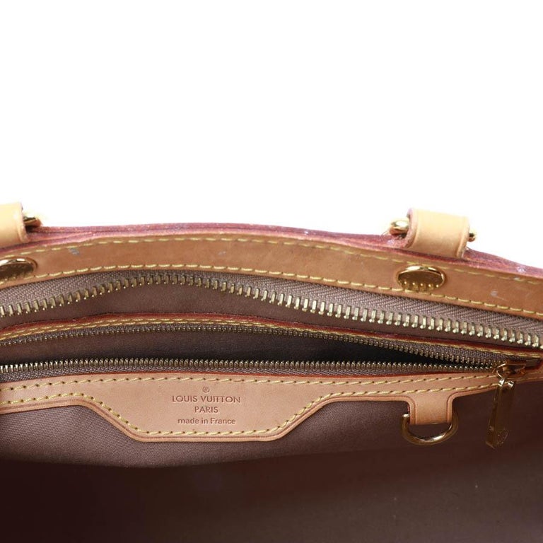 LOUIS VUITTON Golden Leather Bréa Bag For Sale 5