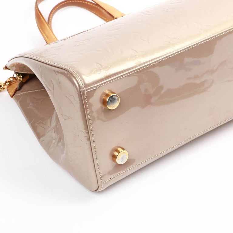 LOUIS VUITTON Golden Leather Bréa Bag For Sale 2