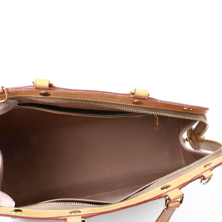 LOUIS VUITTON Golden Leather Bréa Bag For Sale 4
