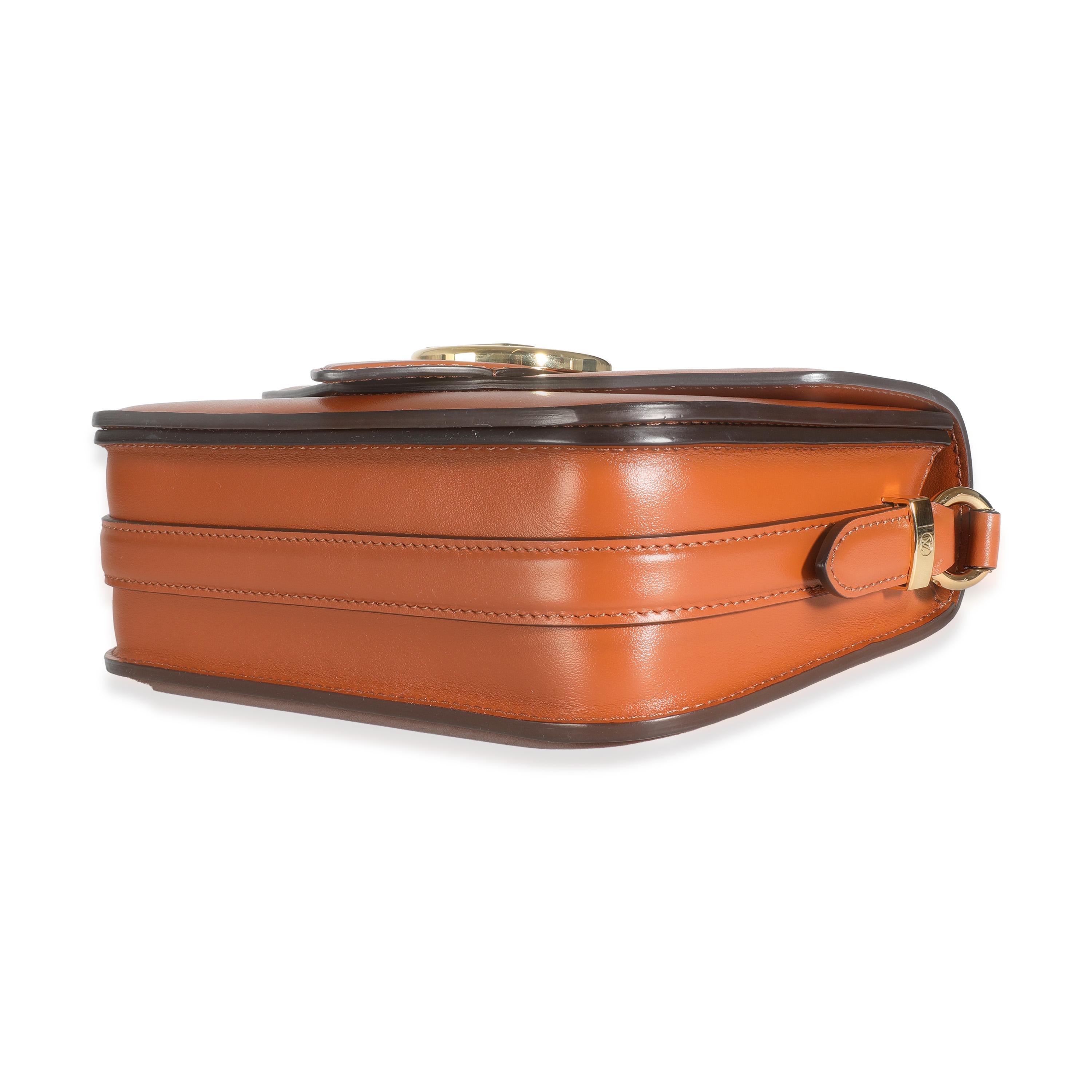 Women's or Men's Louis Vuitton Golden Siena Smooth Calfskin LV Pont 9 For Sale