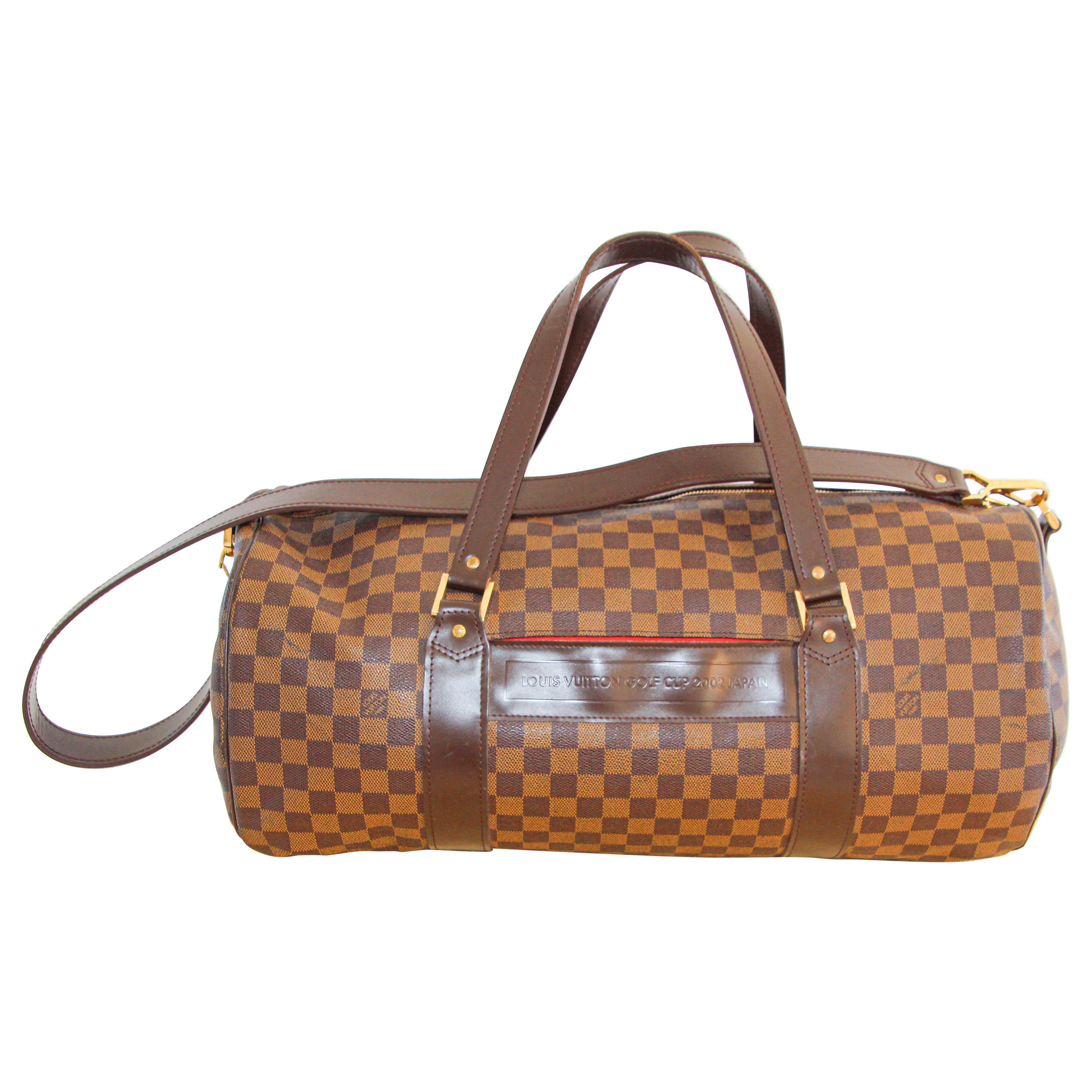 Louis Vuitton Golf Cup 2002 Japón Sac Polochon Duffle Damier en venta
