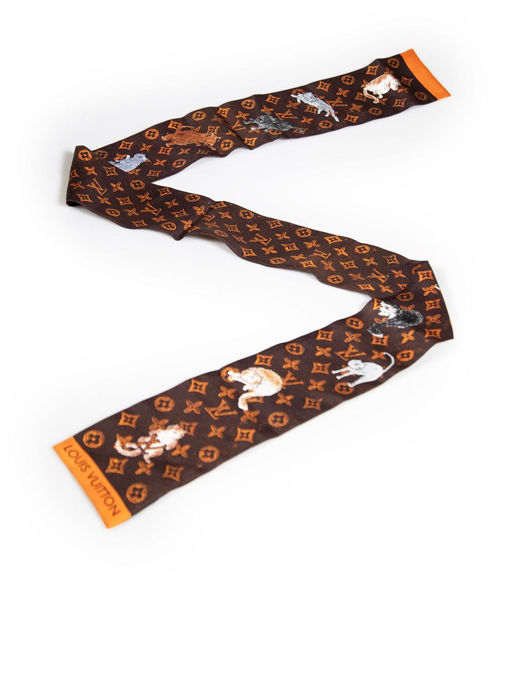 Black Louis Vuitton Grace Coddington Catogram Bandeau