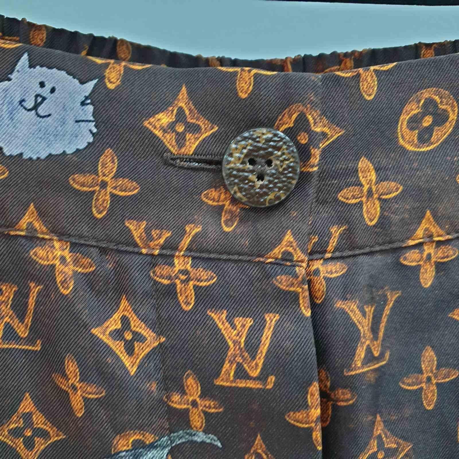 Grace Coddington-Pferd von Louis Vuitton  Shorts Anzug 3