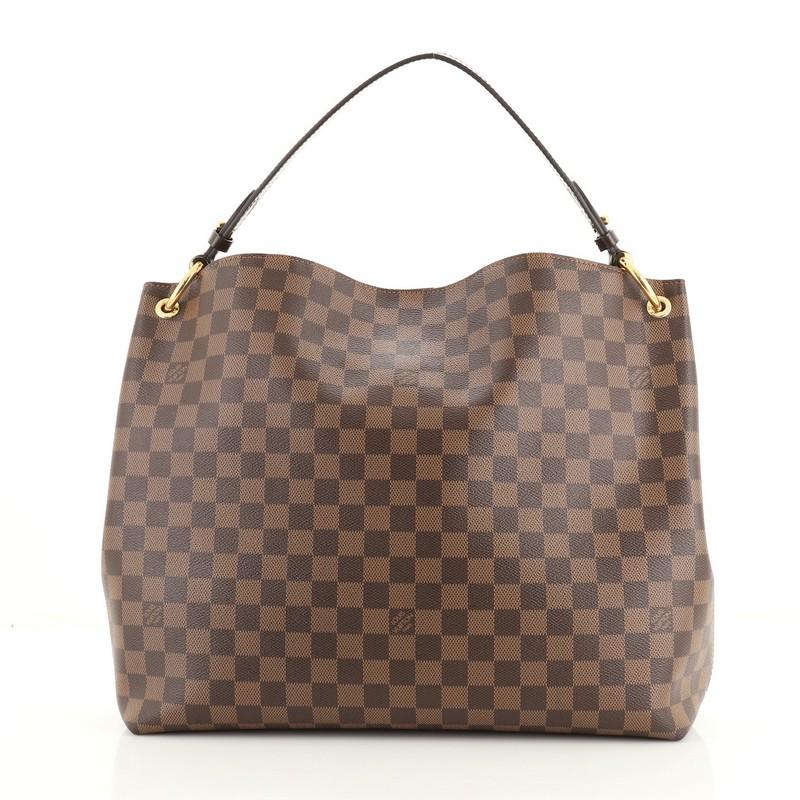 Gray Louis Vuitton Graceful Handbag Damier MM