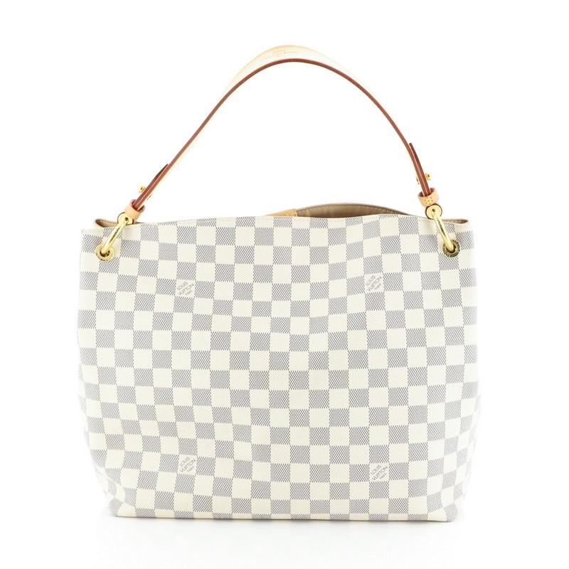 Louis Vuitton Graceful Handbag Damier PM In Good Condition In NY, NY