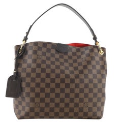 Used Louis Vuitton Graceful Handbag Damier PM