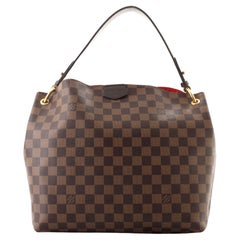 Used Louis Vuitton Graceful Handbag Damier PM