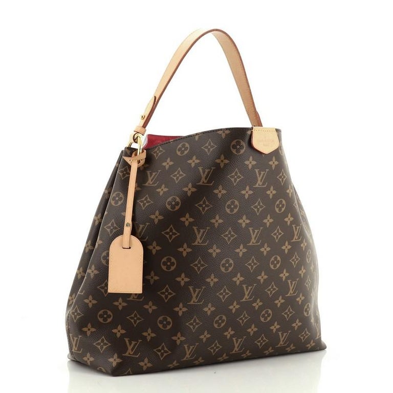 Louis Vuitton Graceful Handbag Monogram Canvas MM For Sale at 1stdibs