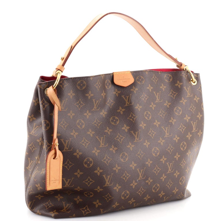 Louis Vuitton Graceful Handbag Monogram Canvas MM For Sale at 1stDibs