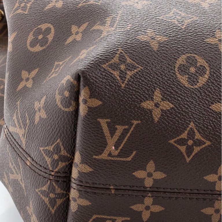 Louis Vuitton Brown Monogram Coated Canvas Graceful mm Gold Hardware, 2021, Womens Handbag