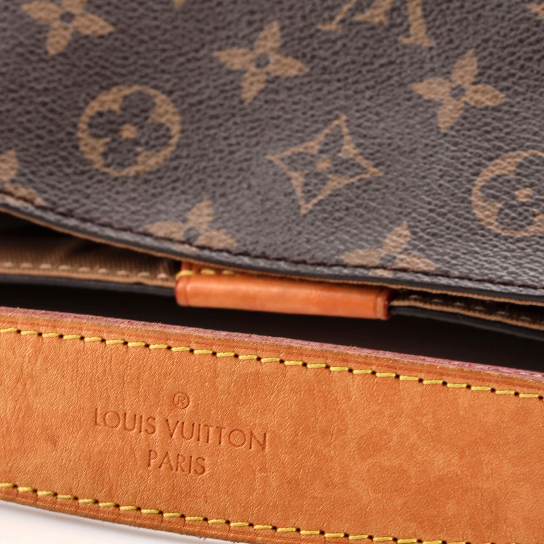 Louis Vuitton Graceful Handbag Monogram Canvas MM 2