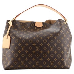 Louis Vuitton Graceful Handbag Monogram Canvas MM