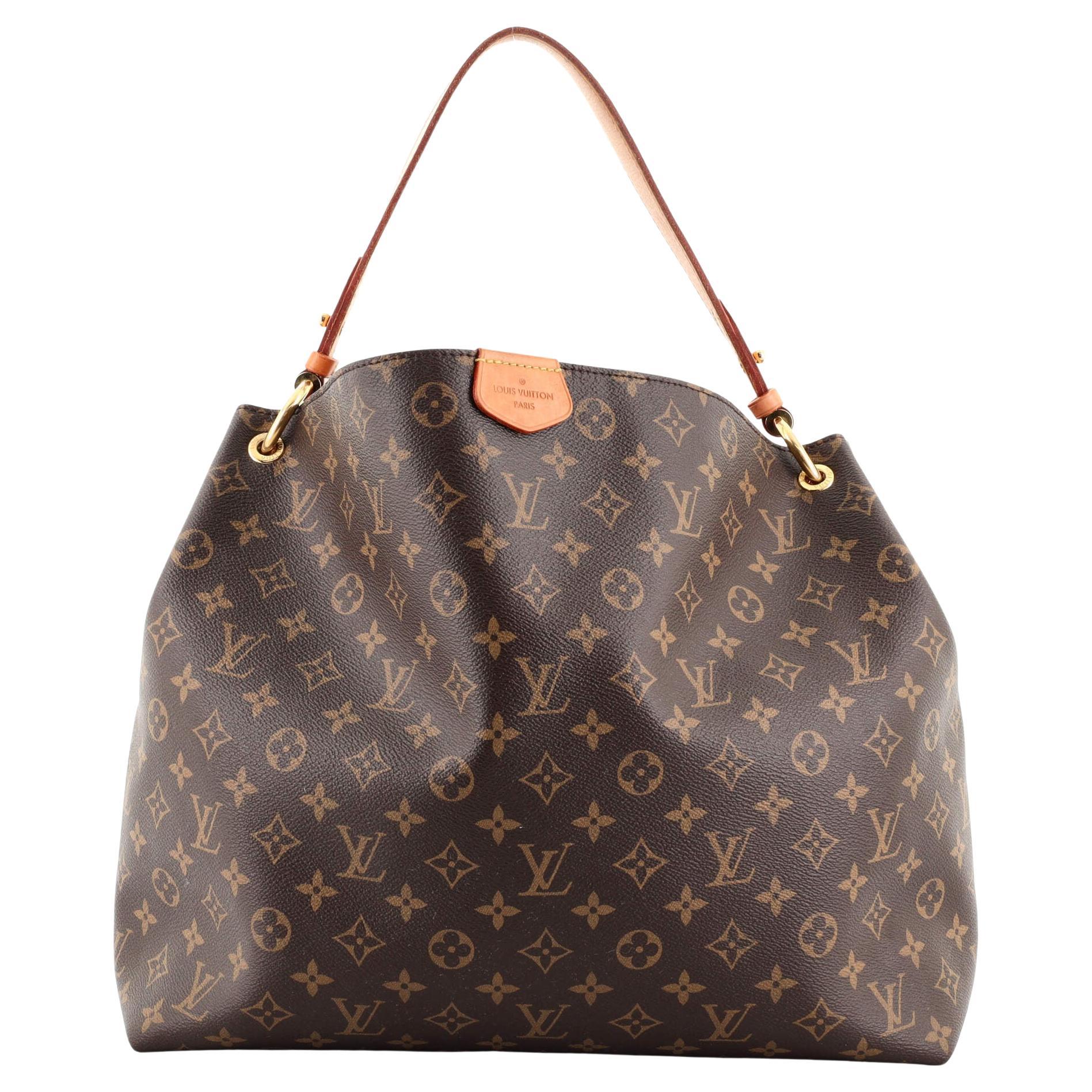 Louis Vuitton Graceful Handbag Monogram Canvas MM