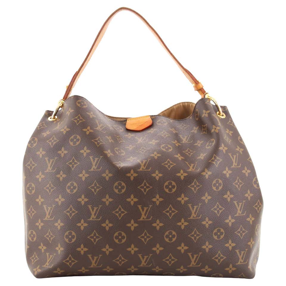 Louis Vuitton Dove Grey Monogram Empreinte Leather Maida Hobo Bag For ...