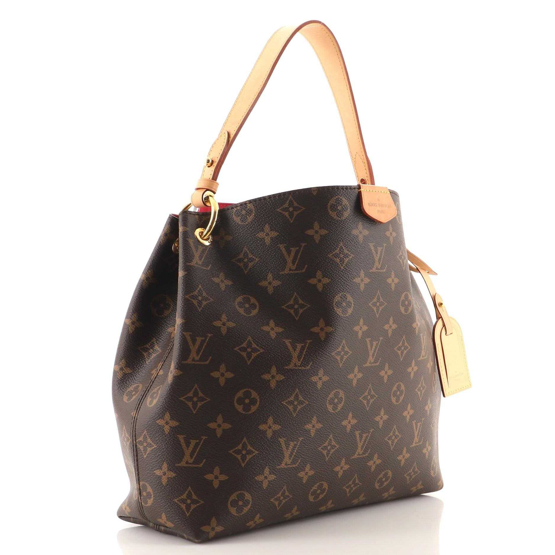 Louis Vuitton Graceful Handbag Monogram Canvas PM In Good Condition In NY, NY