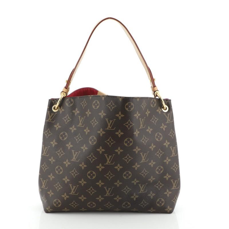Louis Vuitton Graceful Handbag Monogram Canvas PM In Good Condition In NY, NY