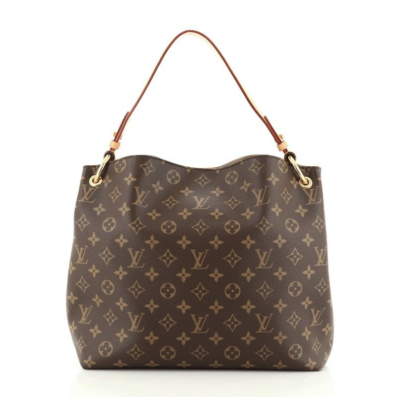Louis Vuitton Graceful Handbag Monogram Canvas PM In Good Condition In NY, NY