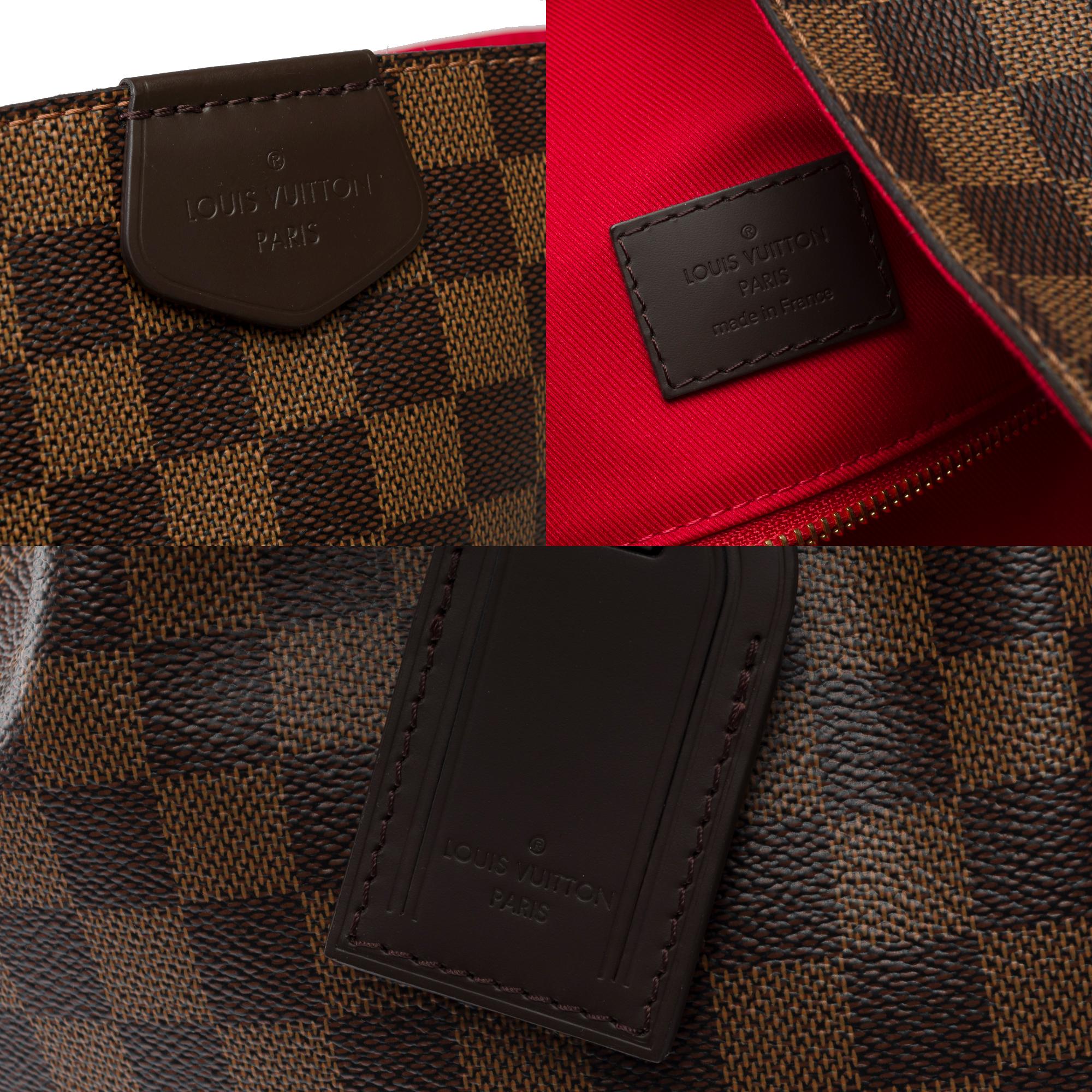 Louis Vuitton Graceful MM Hobo bag in brown Damier ebene canvas, GHW 3