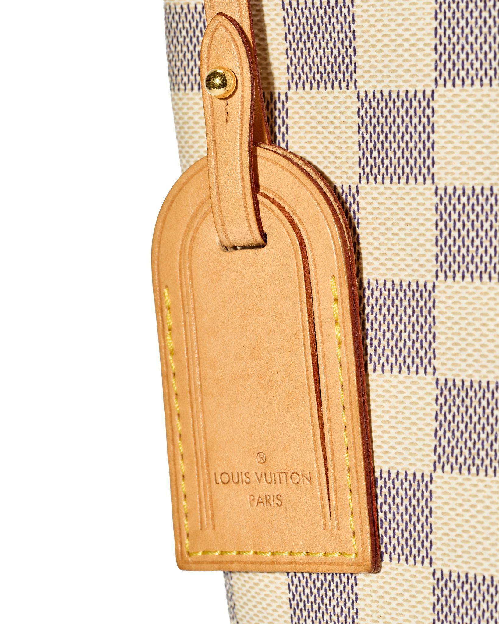 Louis Vuitton Gracefull MM Damier Azur For Sale 7
