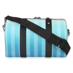 Louis Vuitton Gradient Blue Damier Stripes City Keepall
