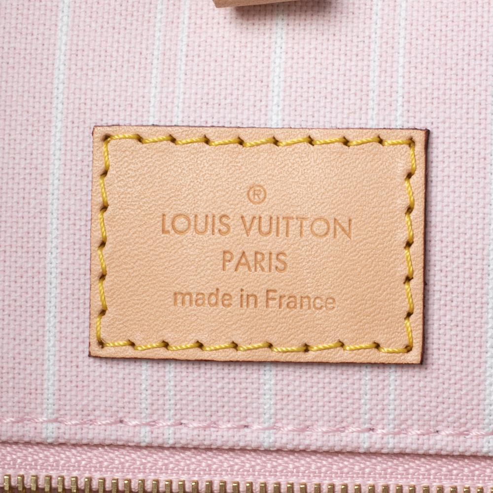 Louis Vuitton Gradient Pastel Monogram Giant Coated Canvas And Raffia Onthego GM 3