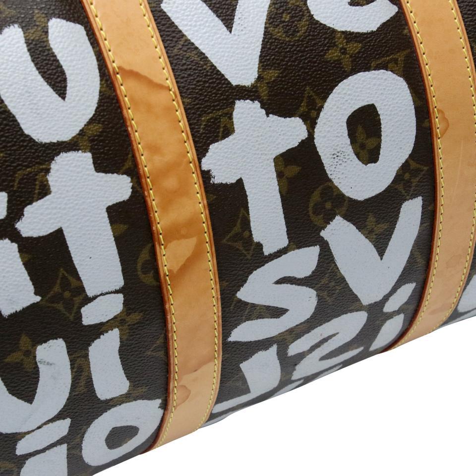 Women's or Men's Louis Vuitton Graffiti Keepall Limited Edition Stephen Sprouse LV-B0204P-0133