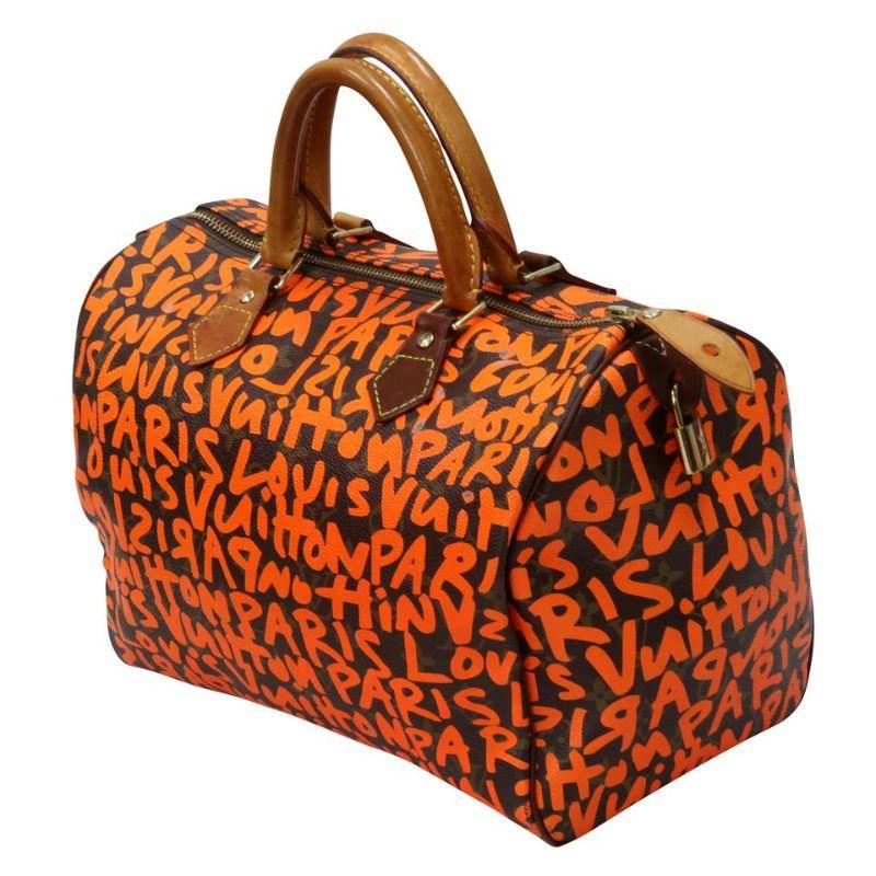 Louis Vuitton Graffiti Speedy Stephen Sprouse Shoulder Bag LV-0915N-0003

Don't miss out on your opportunity to own this rare and limited edition Louis Vuitton Limited Edition Graffiti Stephen Sprouse Speedy 30 Bag. This popular and iconic monogram