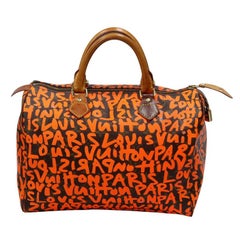 Louis Vuitton Graffiti Speedy Stephen Sprouse Shoulder Bag LV-0915N-0003