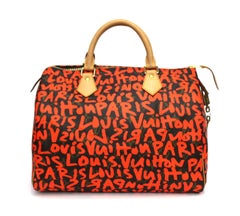Louis Vuitton Graffiti Stephen Sprouse Speedy 30 Bag