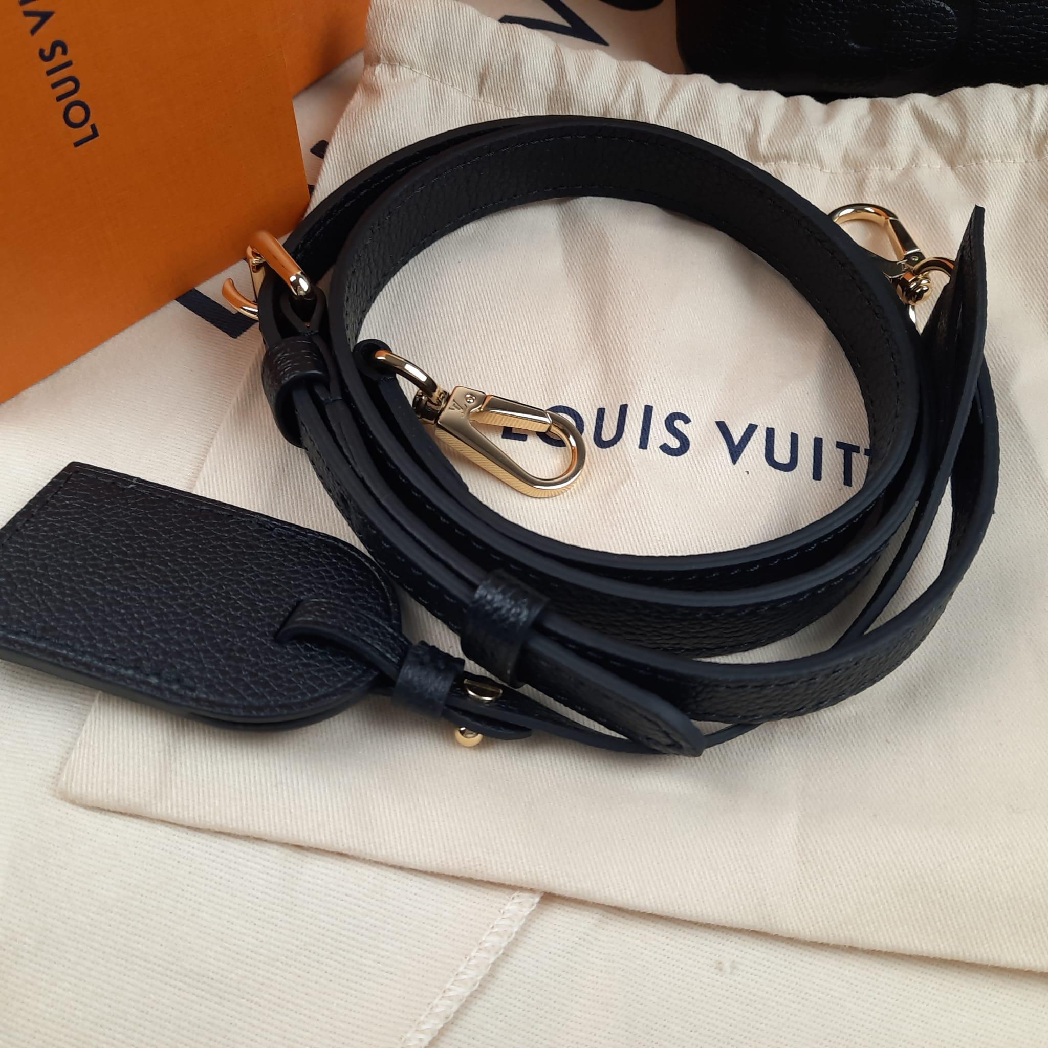 Louis Vuitton Grand Palais bag Black Monogram Empreinte Leather For Sale 4
