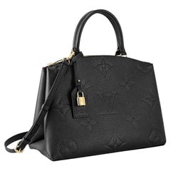 Louis Vuitton Grand Palais bag Black Monogram Empreinte Leather