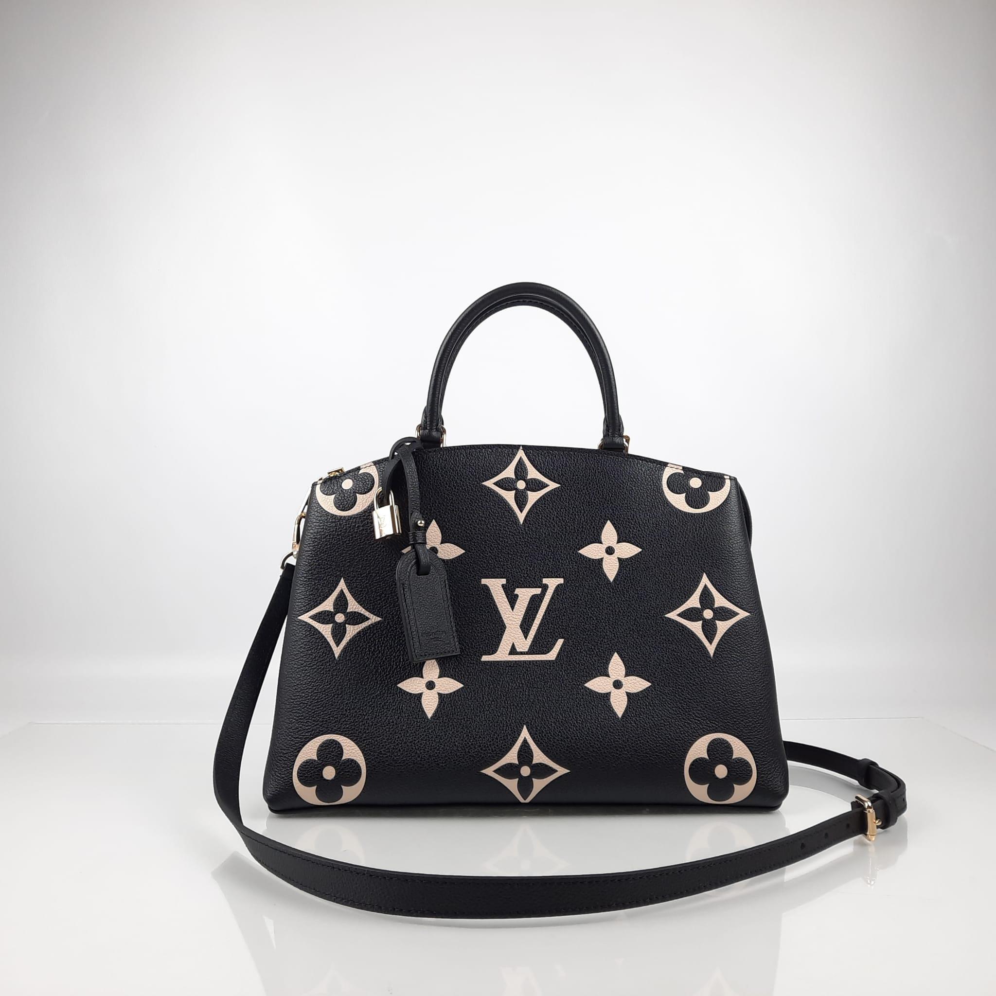 Louis Vuitton Grand Palais bag Two-Tone Monogram Empreinte Leather For Sale 1
