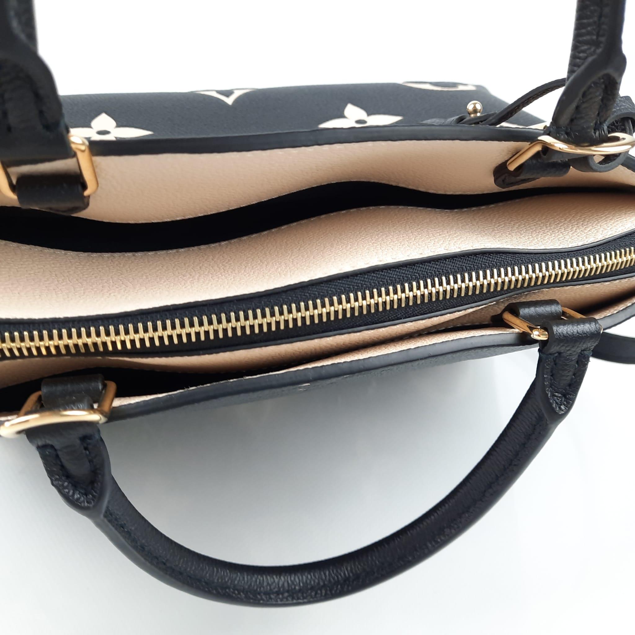 Louis Vuitton Grand Palais bag Two-Tone Monogram Empreinte Leather For Sale 5