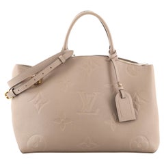 Louis Vuitton Grand Palais Handbag Monogram Empreinte Giant