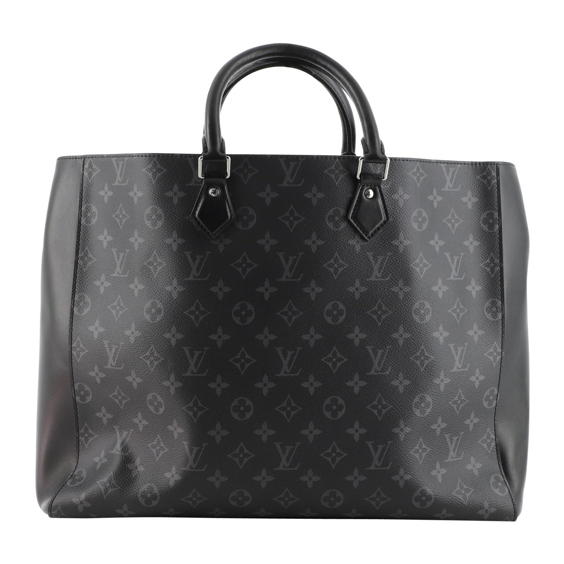 Louis Vuitton Grand Sac Bag Monogram Eclipse Canvas
