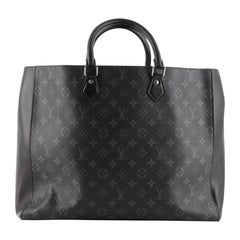 Louis Vuitton Grand Sac Bag Monogram Eclipse Canvas