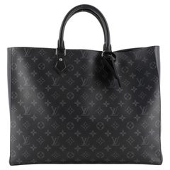 Louis Vuitton Grand Sac Bag Monogram Eclipse Canvas