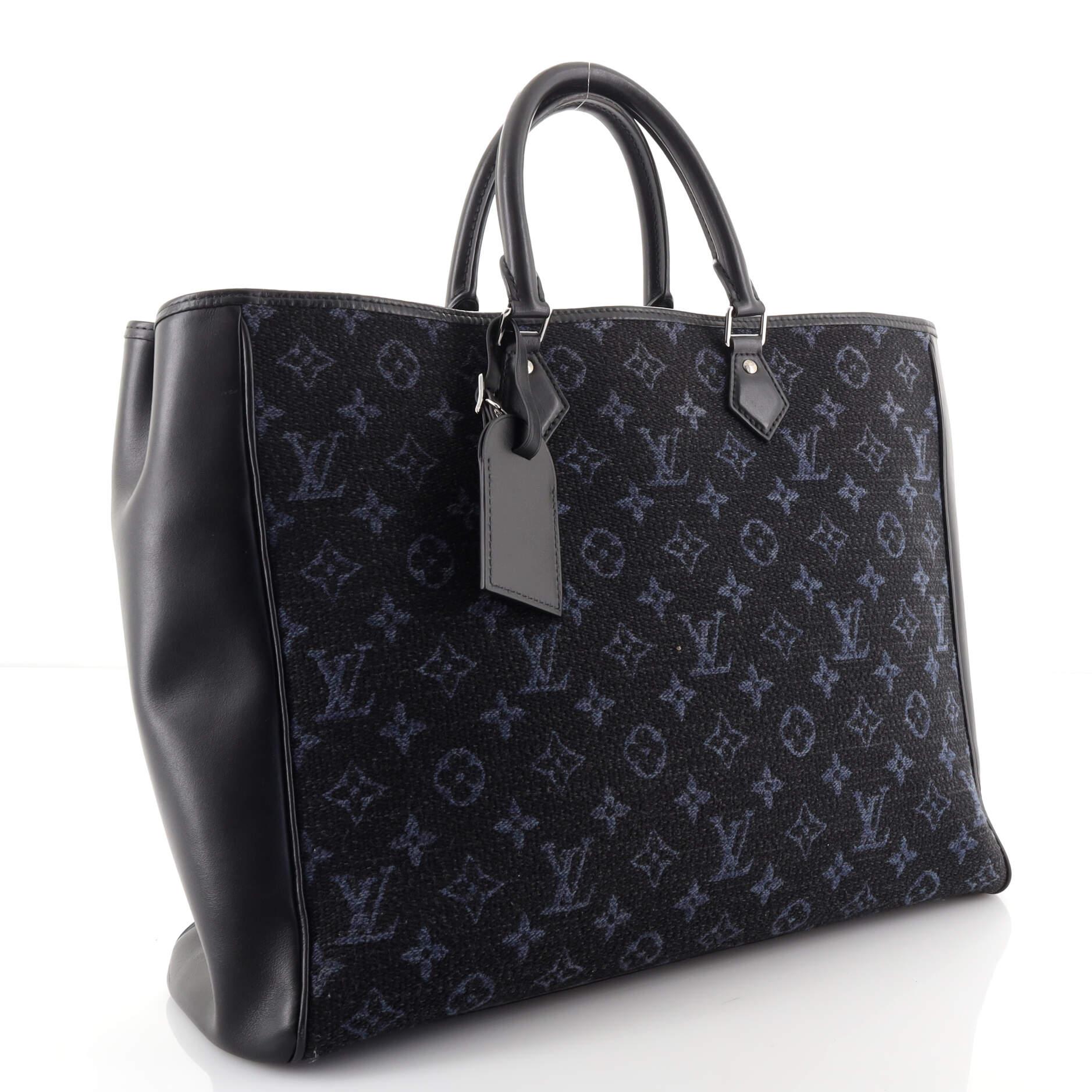 Louis Vuitton Grand Sac Bag Monogram Jacquard In Good Condition In NY, NY