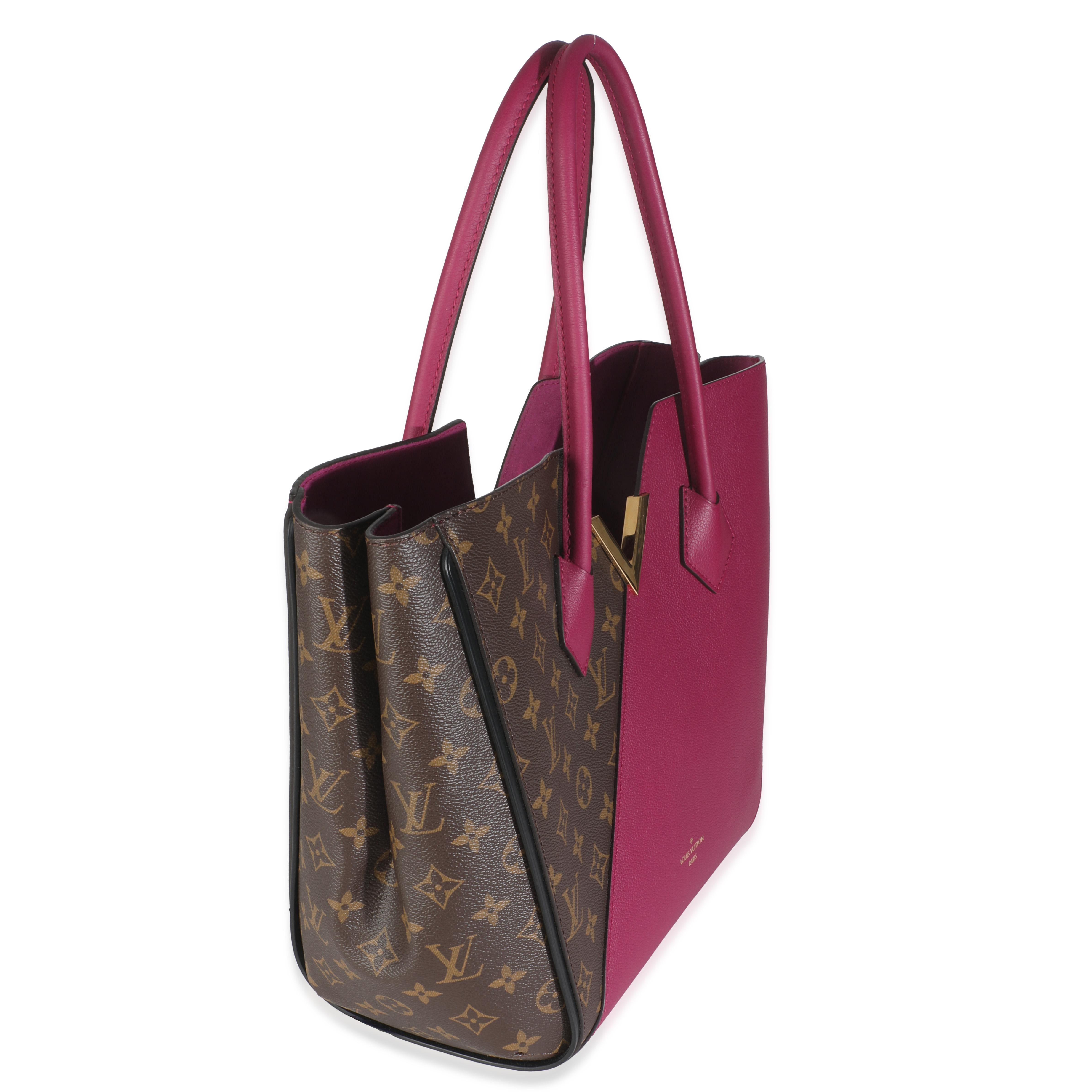 Rosa Louis Vuitton Grape Monogram Canvas Tote Kimono in vendita
