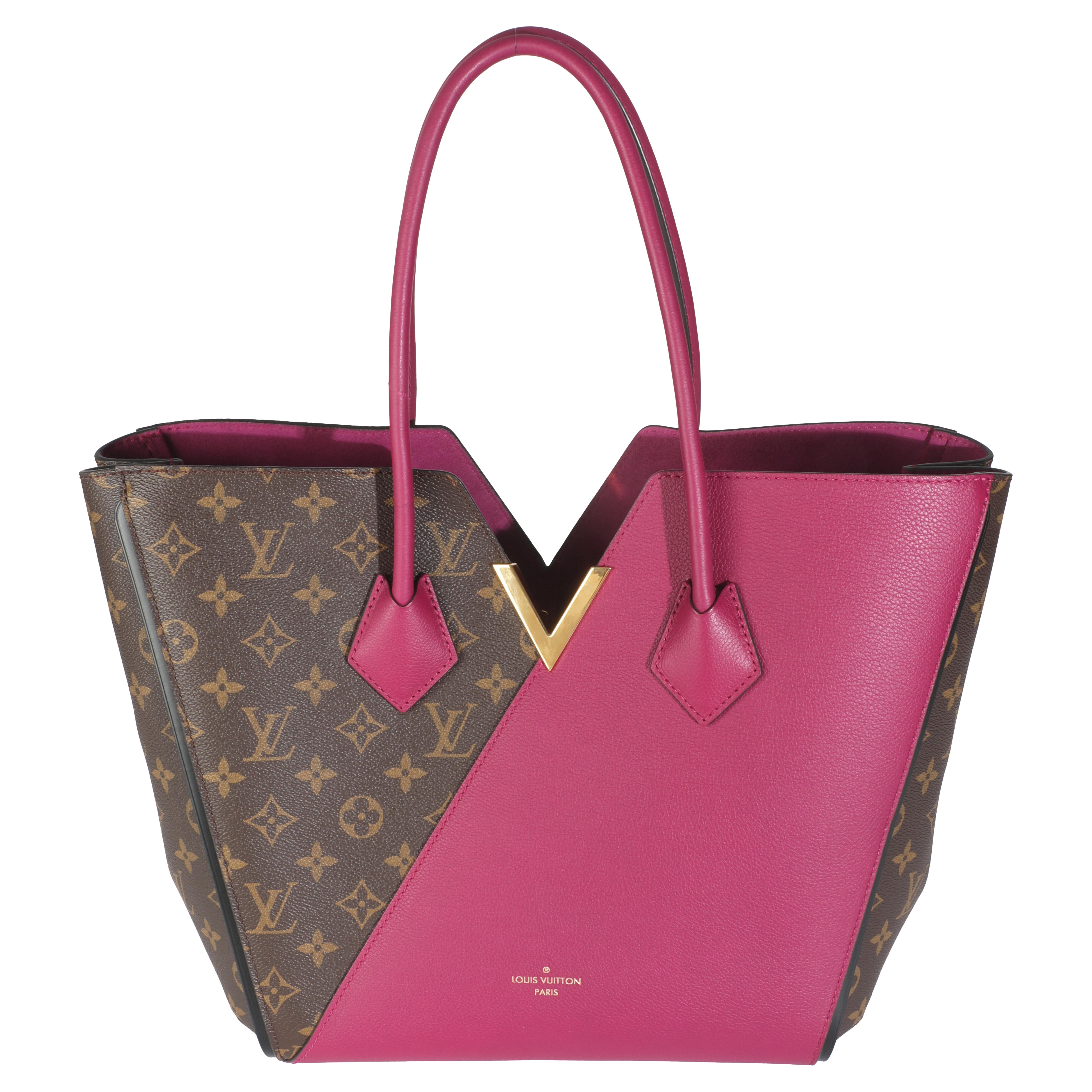 Sac cabas kimono Louis Vuitton Grape Monogram en toile