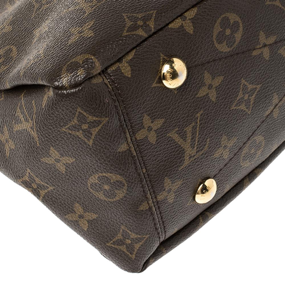 Women's Louis Vuitton Grape Monogram Canvas Pallas MM Bag
