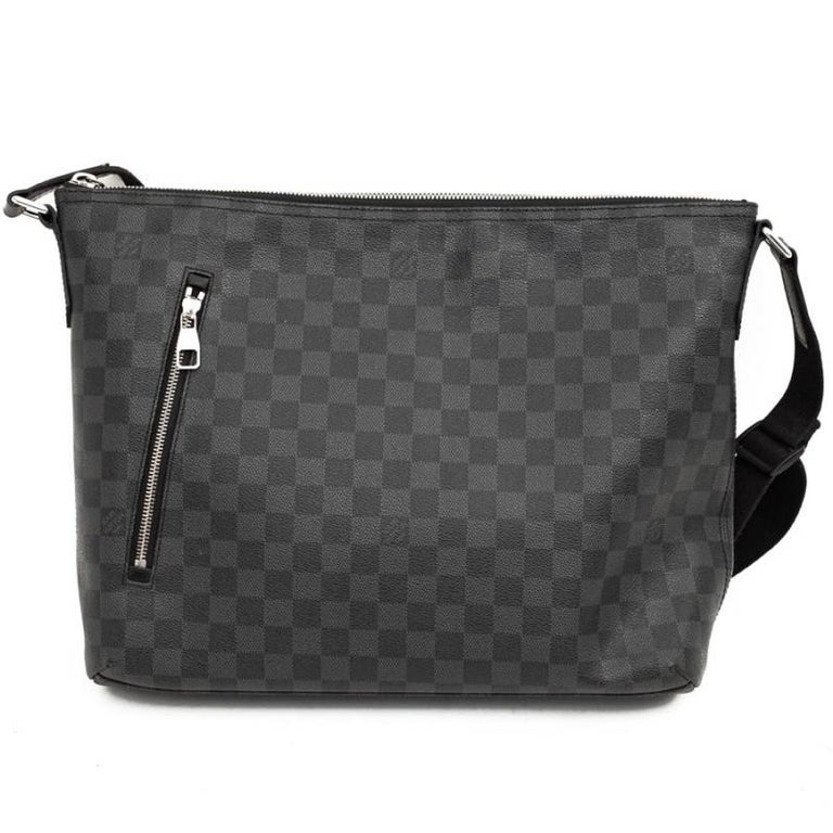 LOUIS VUITTON Graphite Coated Canvas Nick Bag For Sale at 1stDibs
