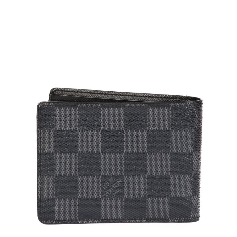 Louis Vuitton GRAPHITE DAMIER COATED CANVAS MULTIPLE WALLET at 1stDibs