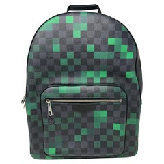 Louis Vuitton Graphite Green Backpack 