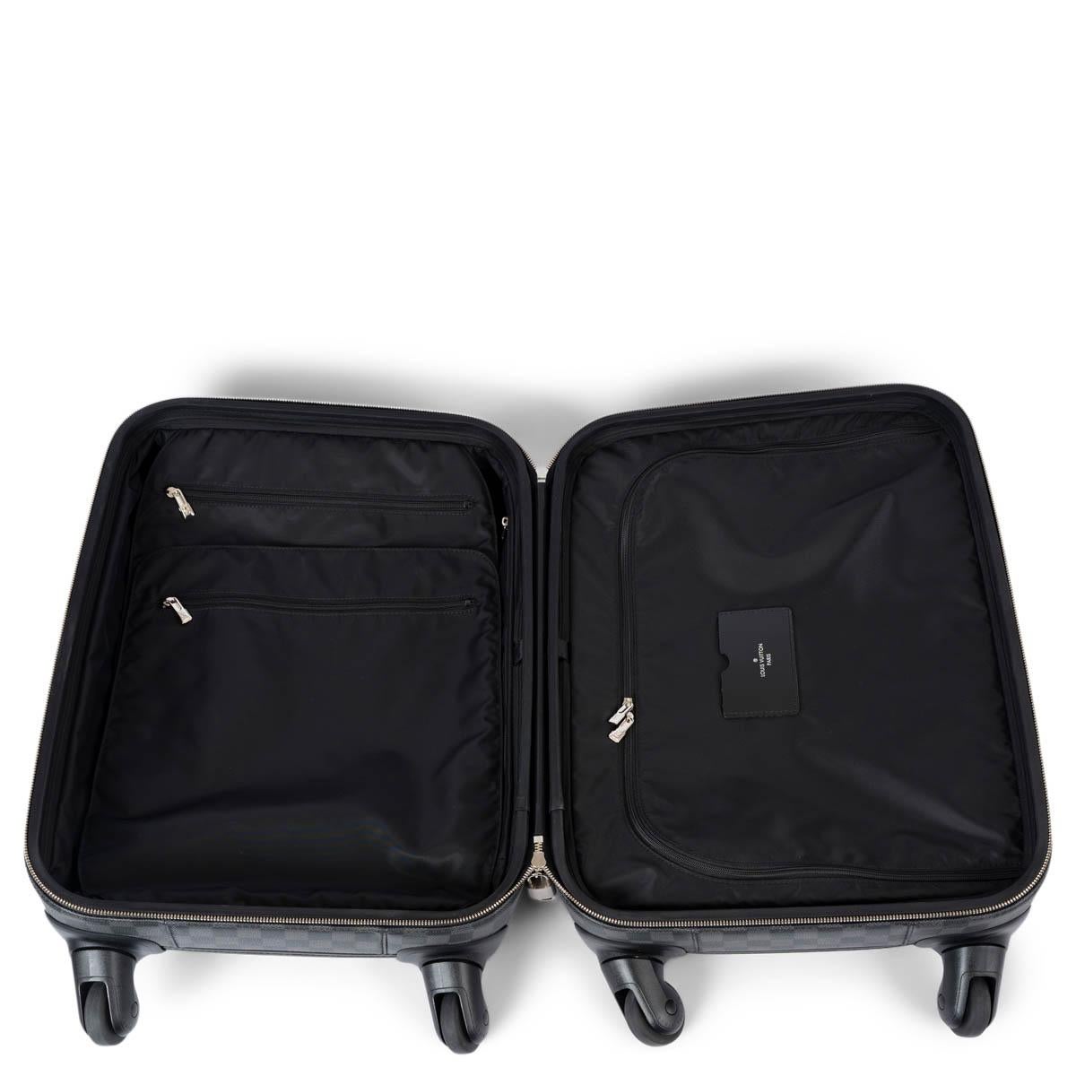 Women's LOUIS VUITTON Graphite grey Damier ZEPHYR 55 TROLLY Suitcase Bag For Sale