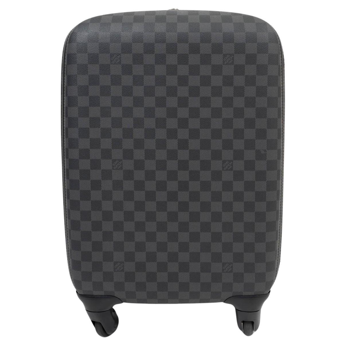 LOUIS VUITTON Graphite grey Damier ZEPHYR 55 TROLLY Suitcase Bag For Sale