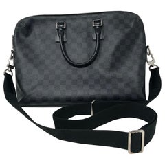 Used Louis Vuitton Graphite Messenger Bag