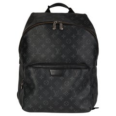 LOUIS VUITTON Graphite Monogram Canvas & Black Leather Discovery Backpack