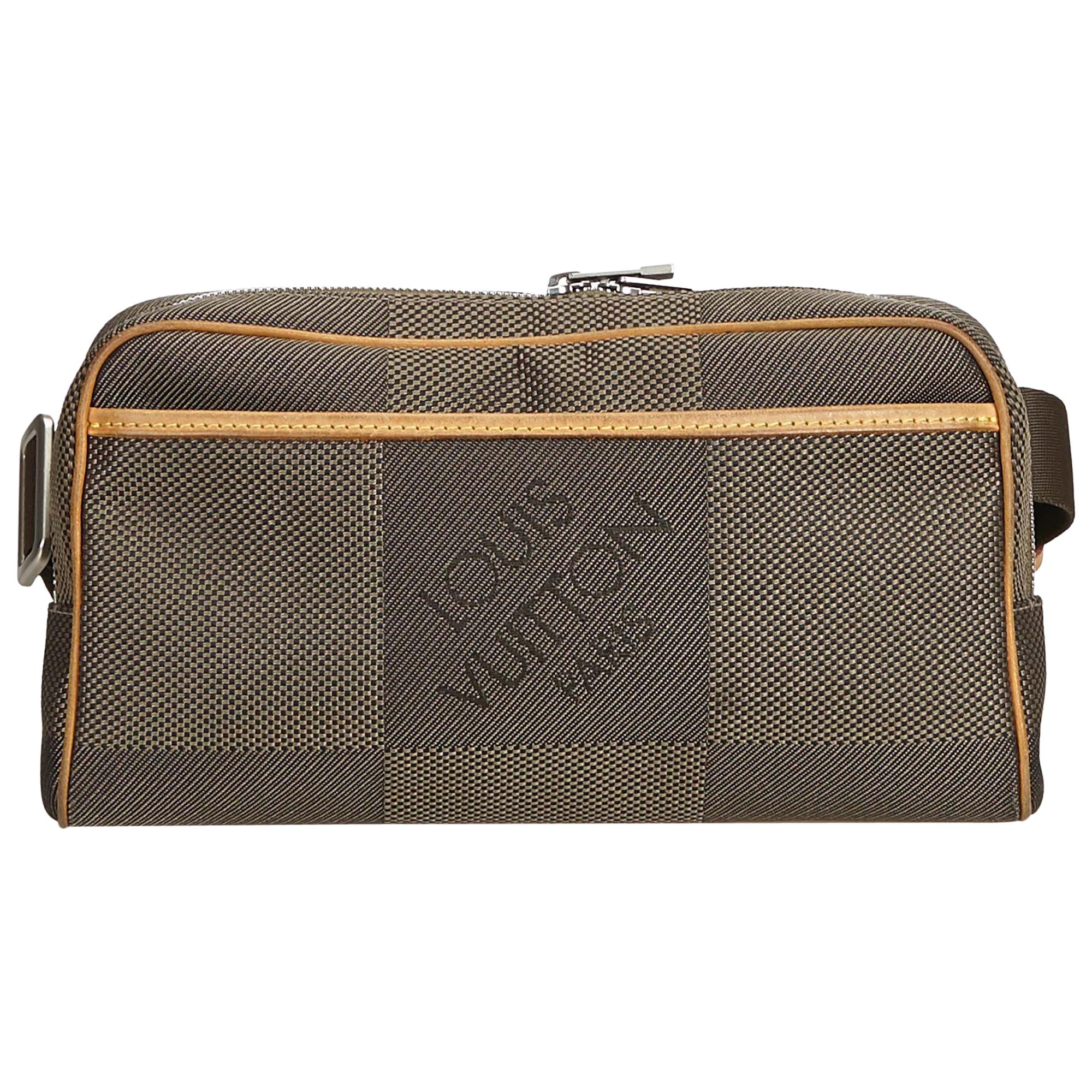 Louis Vuitton Gray Damier Geant Acrobate Waist Bag For Sale