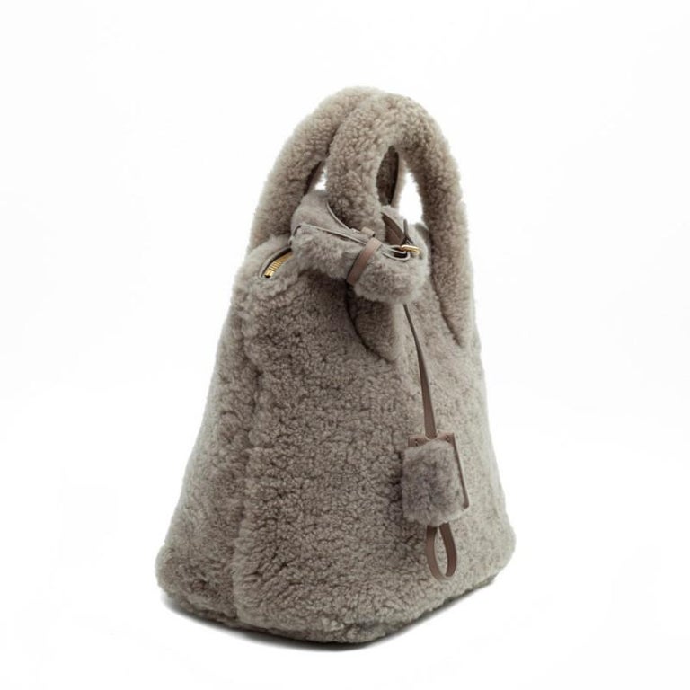 LOUIS VUITTON Gray Lockit Bag at 1stDibs